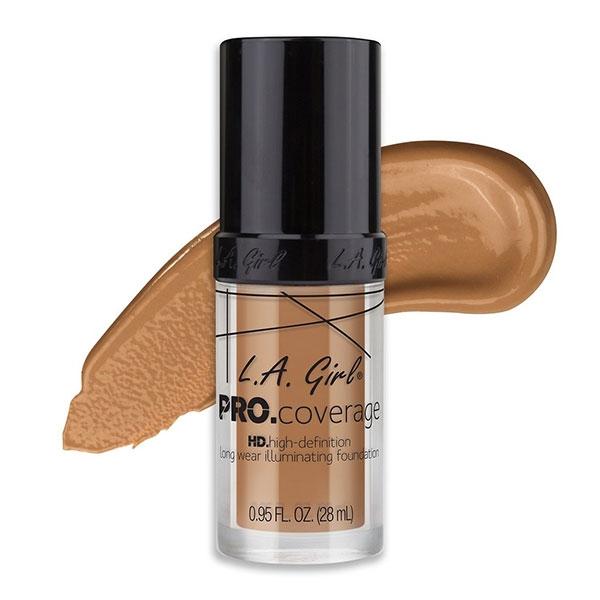 L.A. Girl Pro Coverage Illuminating Foundation- Beige – 28ml
