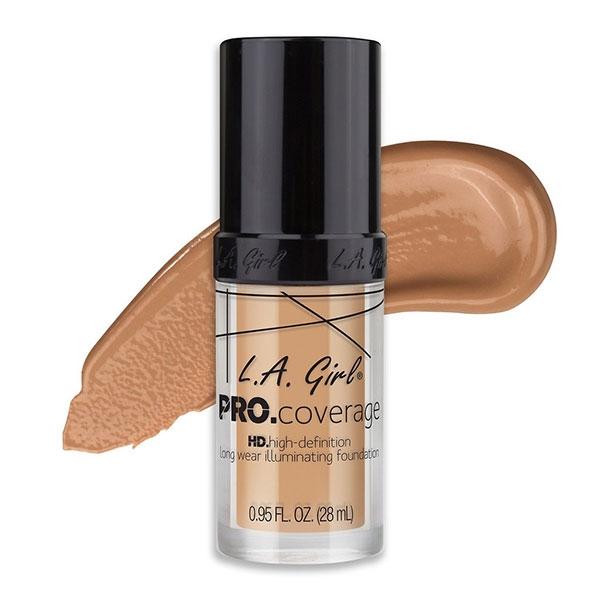 L.A. Girl Pro Coverage Illuminating Foundation- Natural – 28ml