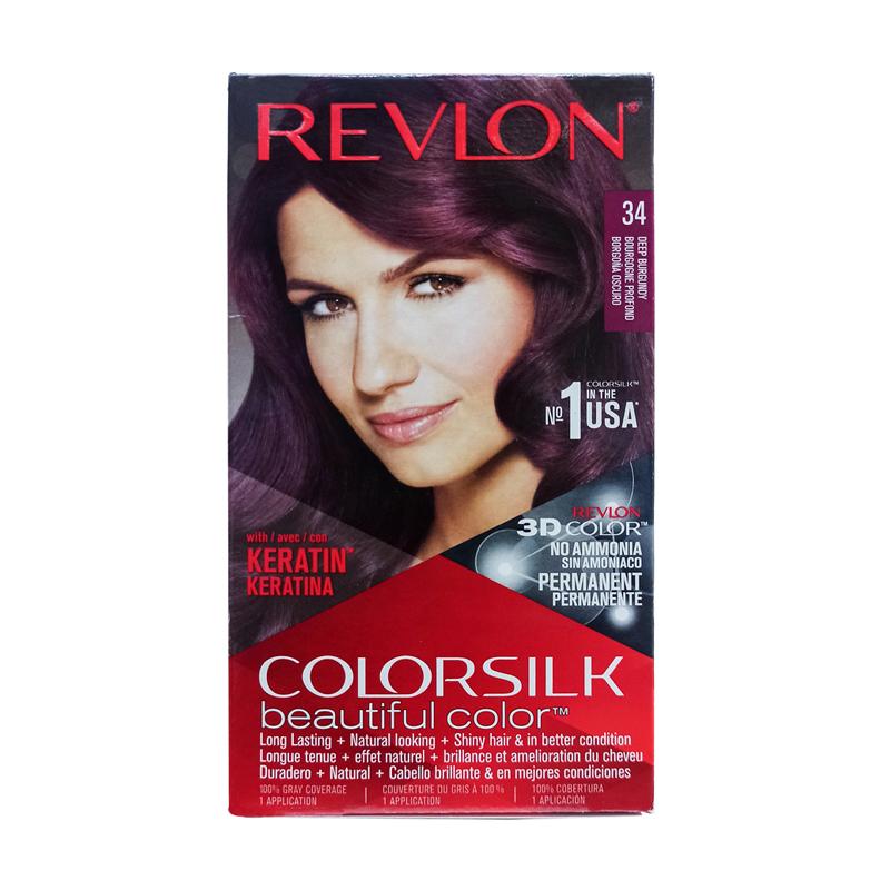 Revlon Colorsilk Hair Color Deep Burgundy 34 – 40ml