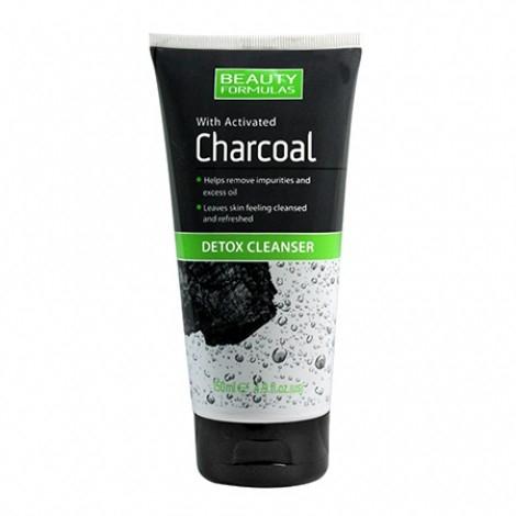 Beauty Formulas Charcoal Detox Cleanser – 150ml