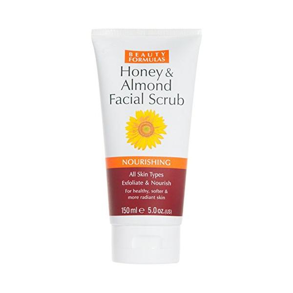 Beauty Formulas Honey and Almond Facial Scrub – 150ml
