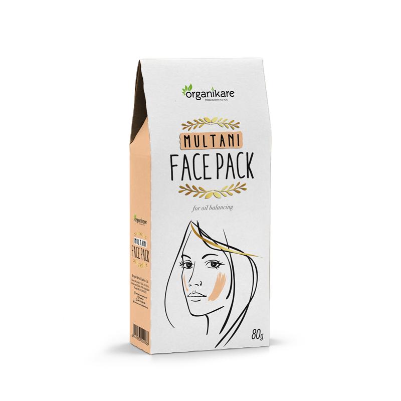 Organikare Multani Face Pack – 80gm