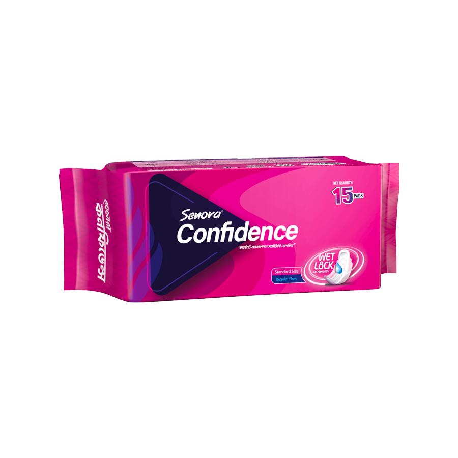 Senora Confidence Regular Flow Sanitary Napnik (Panty System) - 16 pads