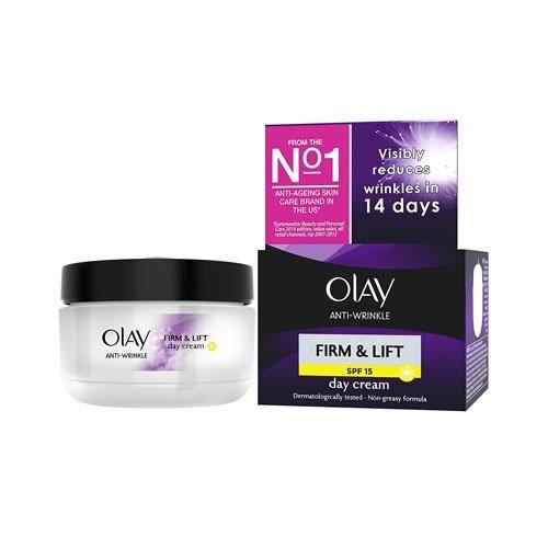 Olay Anti-Wrinkle Firm And Lift Anti-Ageing Day Moisturiser SPF 15 – 50ml