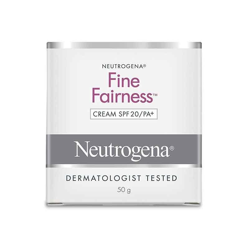 Neutrogena Fine Fairness Cream SPF 20/PA+ – 50gm