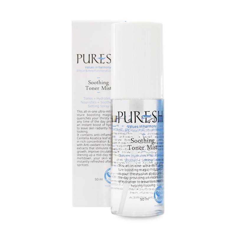 Puresh Soothing Toner Mist – 50gm