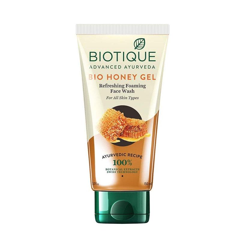 Biotique Bio Honey Gel Refreshing Foaming Face Wash For All Skin Types – 150ml