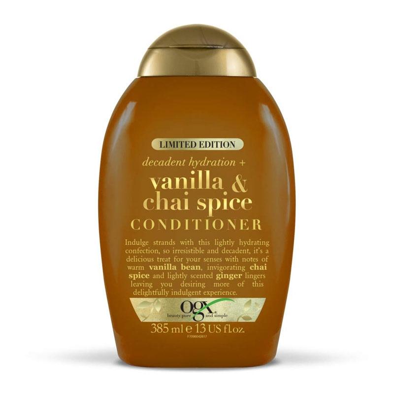OGX Vanilla & Chai Spice Conditioner – 385ml