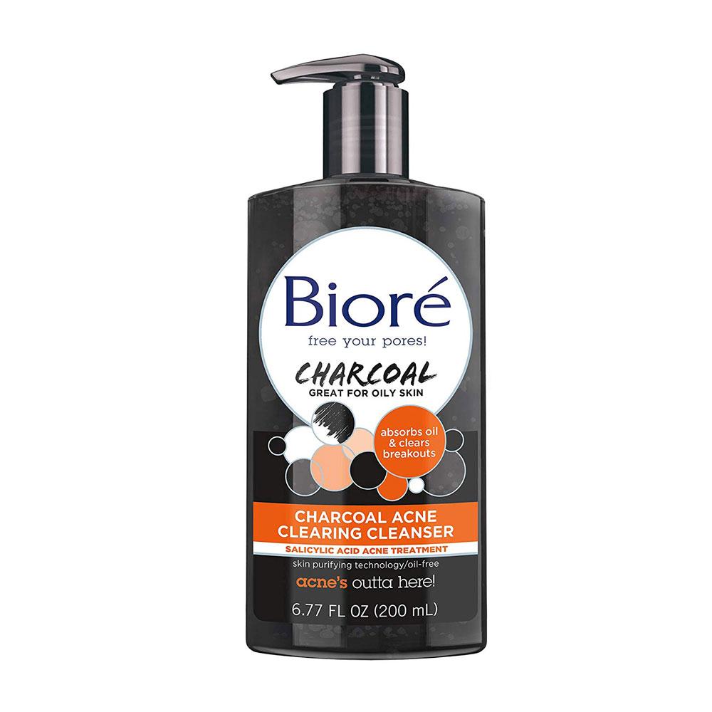 Biore Charcoal Acne Clearing Cleanser – 200ml