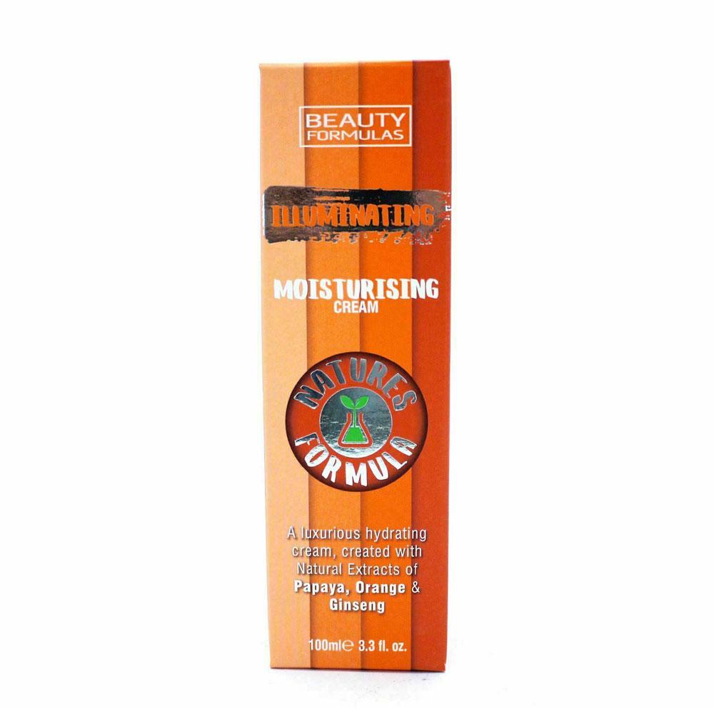 Beauty Formulas Illuminating Moisturising Cream – 100ml