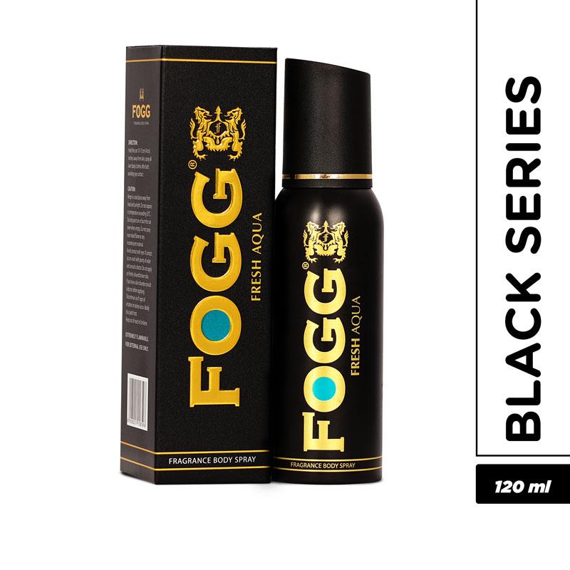 Fogg Black Men Body Spray (Aqua) – 120ml