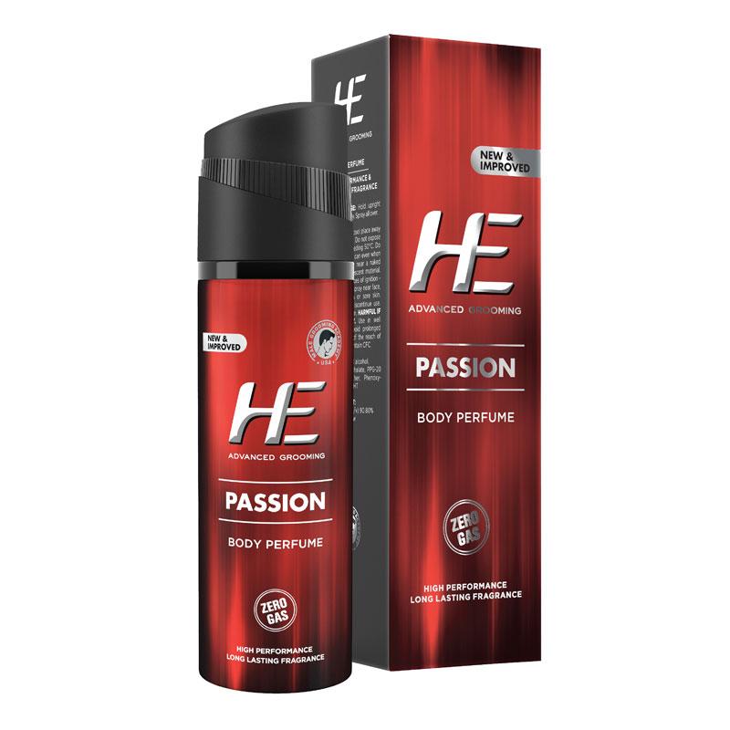 HE Advance Grooming Perfume Passion Body Spray (Gas) – 120ml