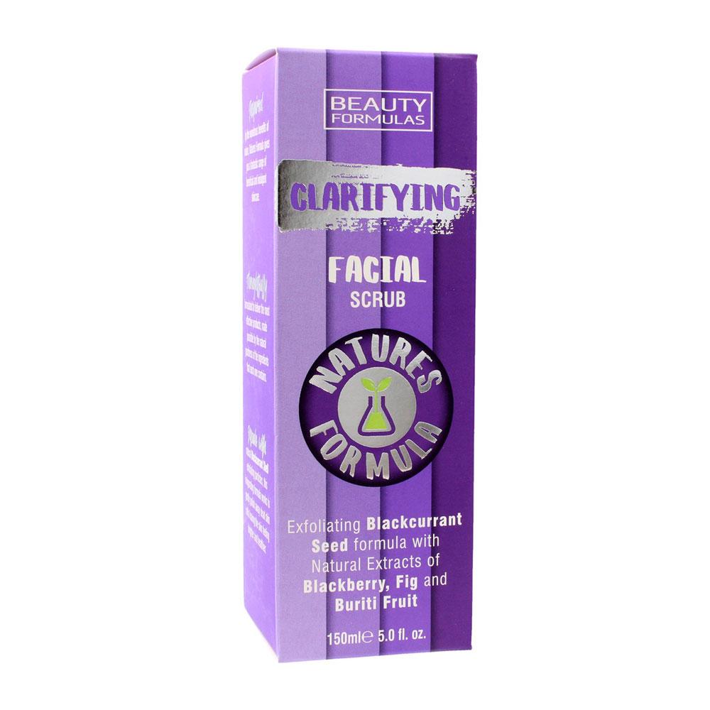 Beauty Formulas Clarifying Facial Scrub – 150ml