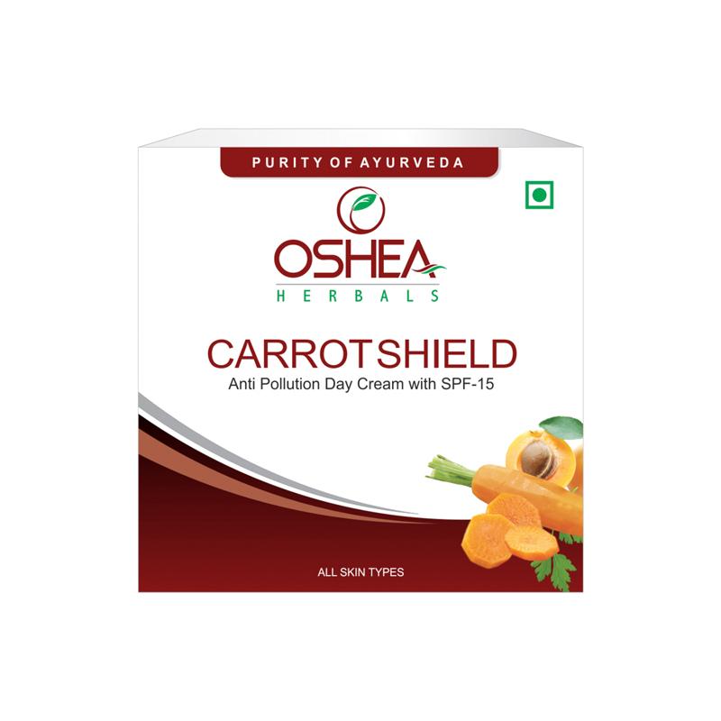 Oshea Herbals Carrotshield Anti Pollution Day Cream With Spf 15 – 50gm