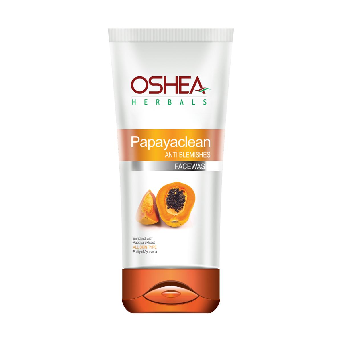 Oshea Herbals PAPAYACLEAN Anti Blemishes FaceWash – 120gm