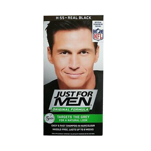Just For Men Original Formula Men's Hair Color H-55 Real Black