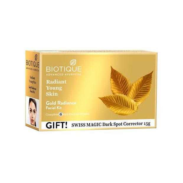BIOTIQUE BIO GOLD RADIANCE FACIAL KIT