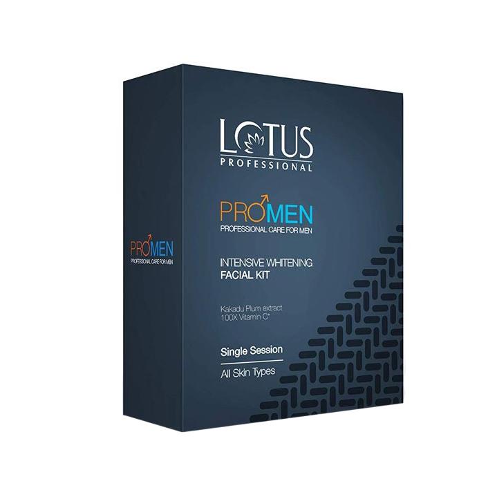 Lotus Professional Pro Men Intensive Whitening Facial Kit – Lotus Herbal – 40gm