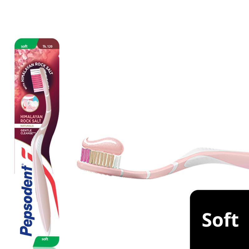 Pepsodent Toothbrush Himalaya Rock Salt Soft