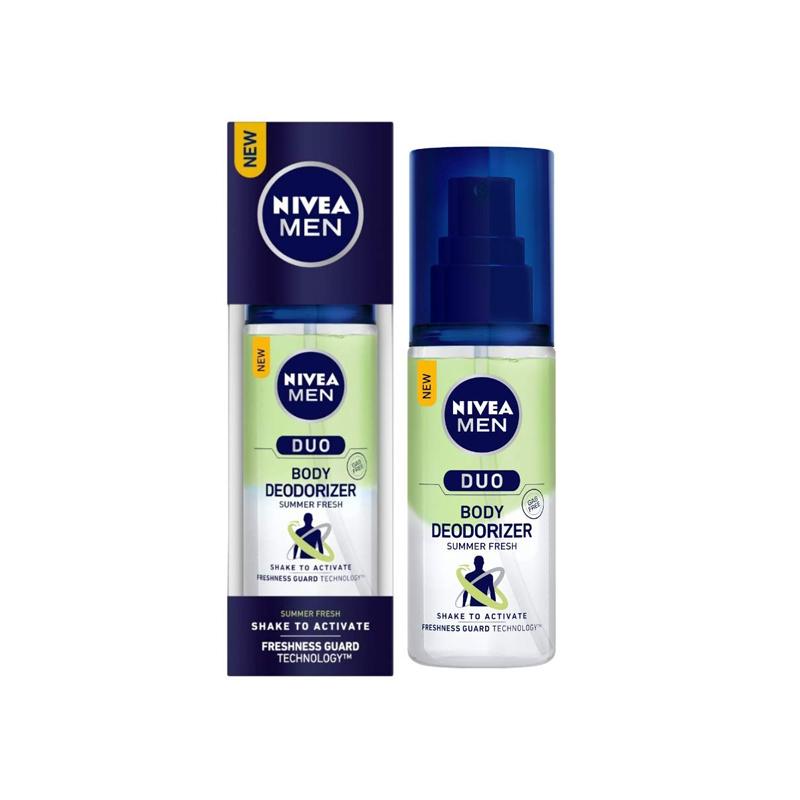 Nivea Men Duo Body Deodorizer Summer Fresh – 100ml