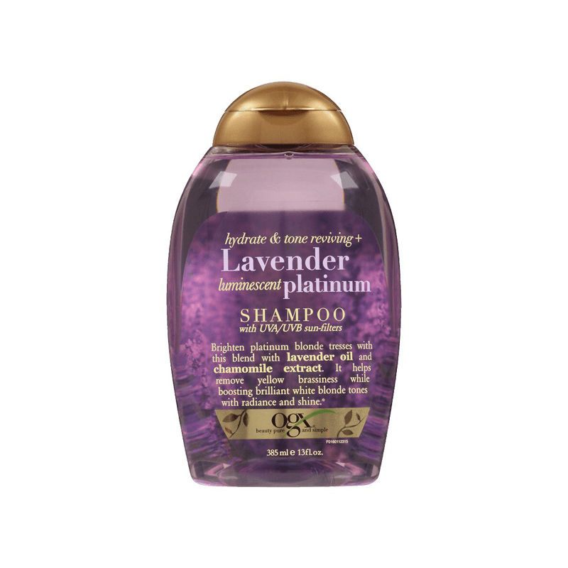OGX Lavender Luminescent Platinum Shampoo – 385ml