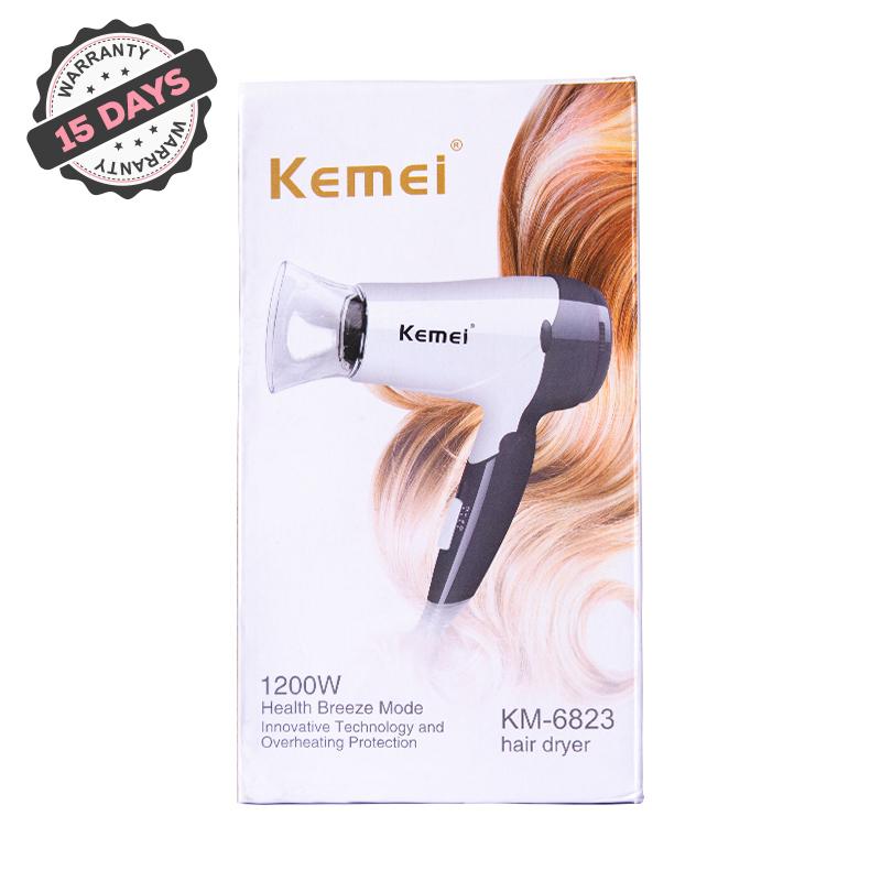 Kemei Foldable Hair Dryer KM-6823 1200W