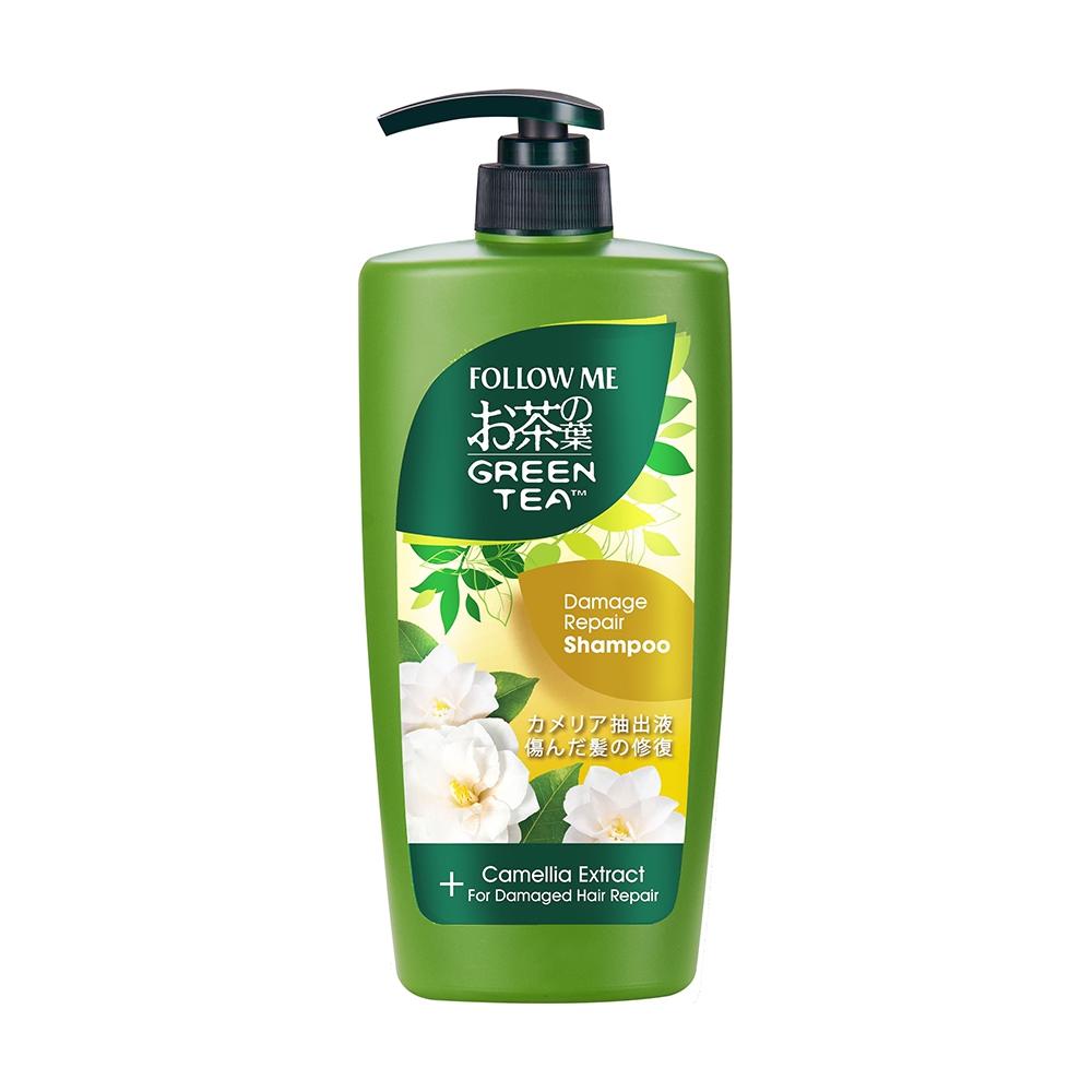 Follow Me Green Tea Damage Repair Shampoo – 650ml