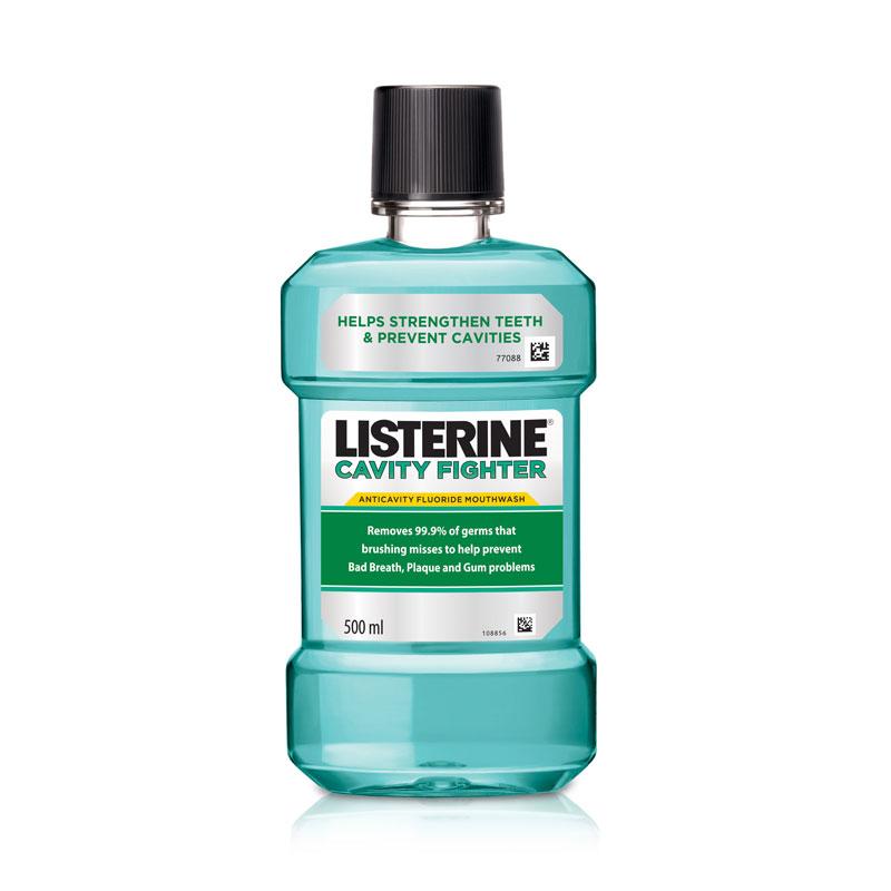 Listerine Cavity fighter Mouthwash – 500ml