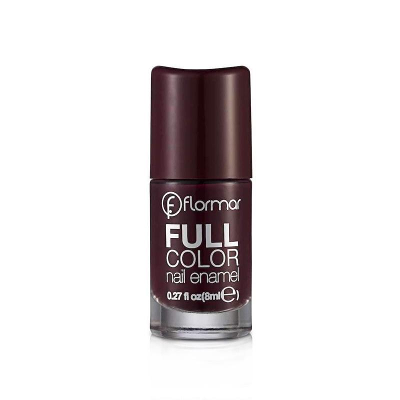 Flormar Full Color Nail Enamel- FC40: Royal Maroon – 8ml