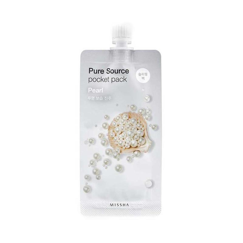 MISSHA Pure Source Pocket Pack Pearl Sleeping Pack – 10ml