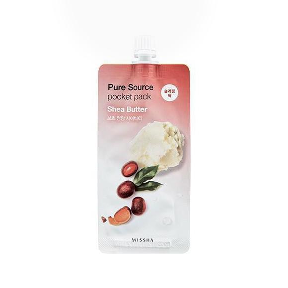 MISSHA Pure Source Pocket Pack Shea Butter Sleeping Pack – 10ml