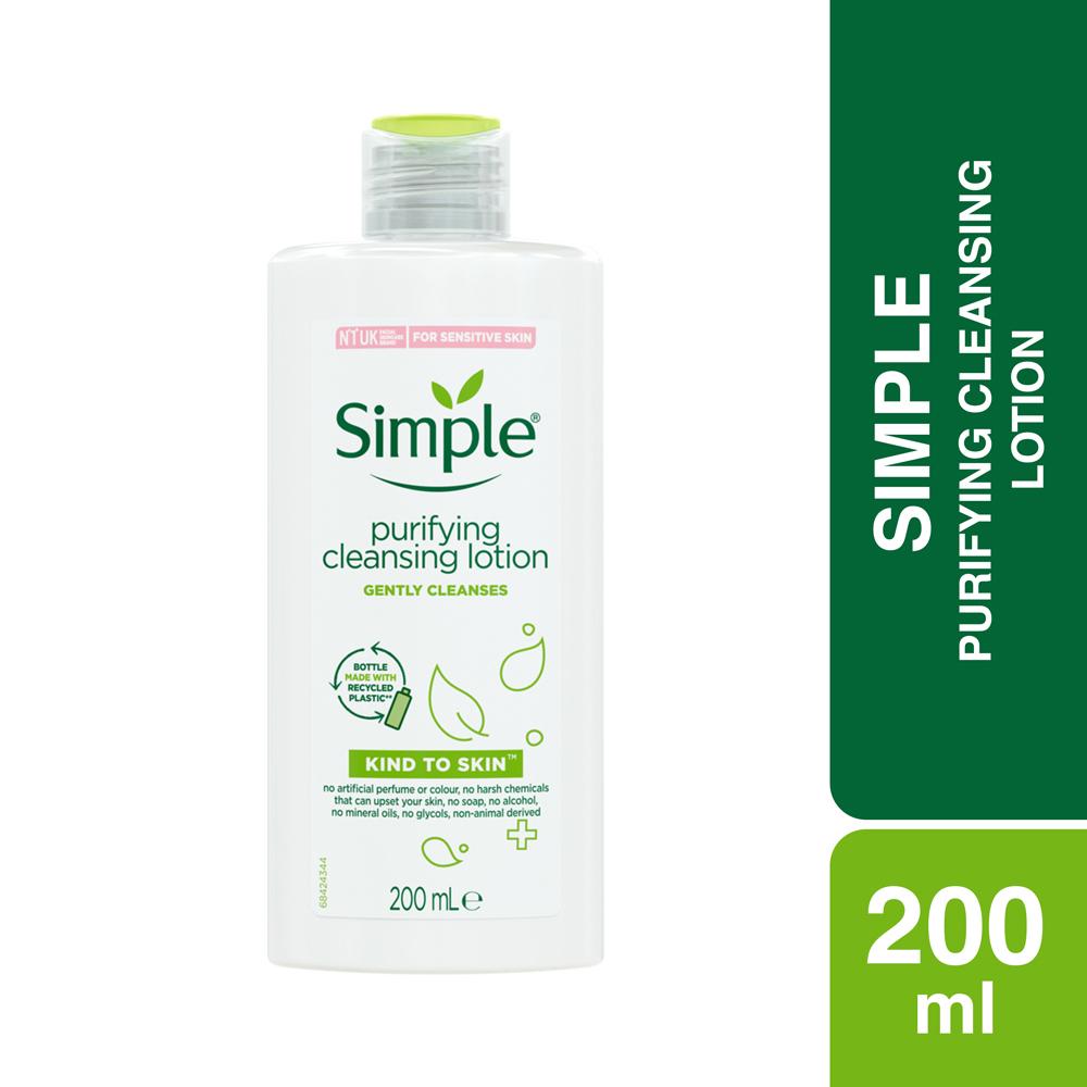 Simple Kind To Skin Purifying Cleansing Lotion – 200ml