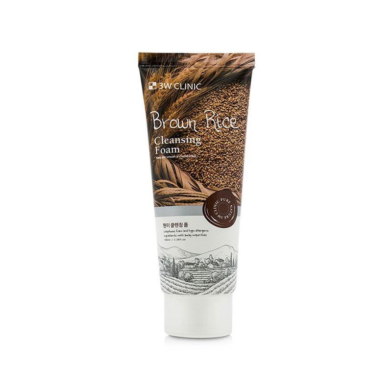 3W Clinic Brown Rice Foam Cleansing – 100ml