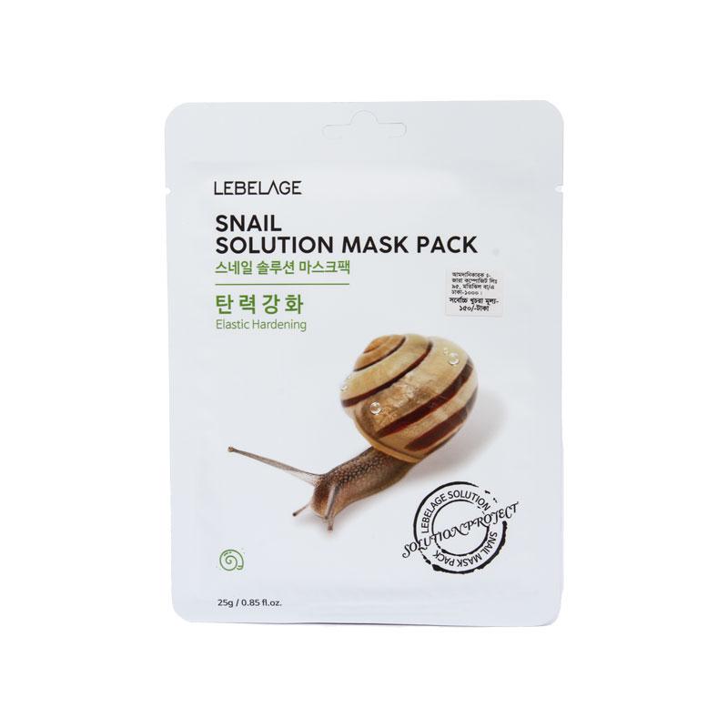 Lebelage Snail Solution Mask Pack – 25gm