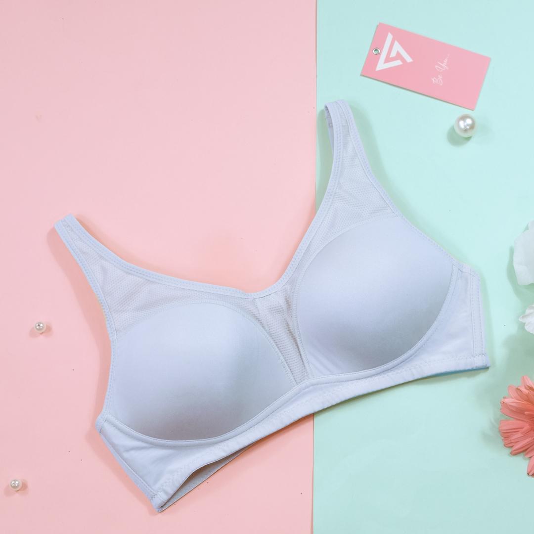 Valene HighTide Bra-Pastel Blue