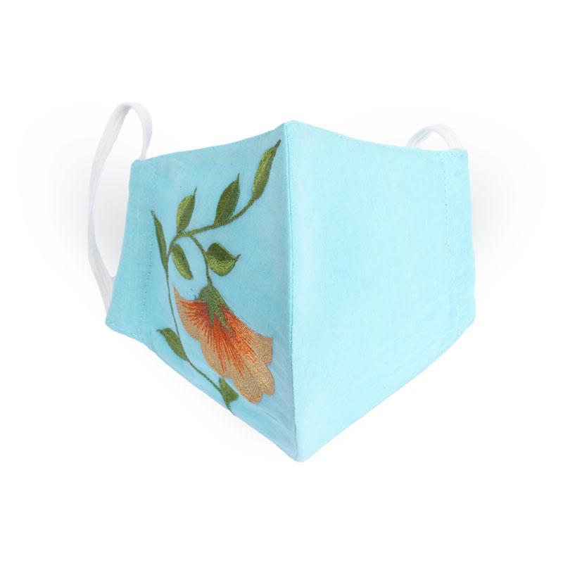 Henna's Closet Designer Face Mask - Sea Green