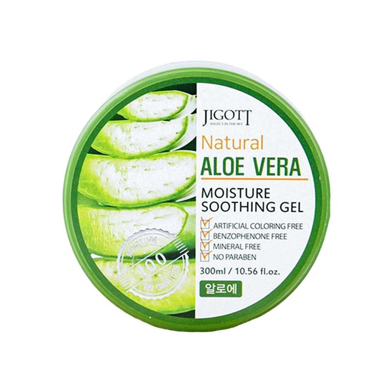 Jigott Natural Aloe Vera Moisture Soothing Gel – 300ml