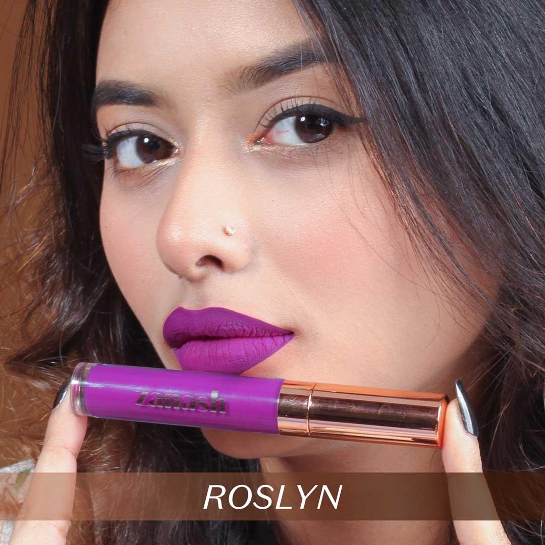 Zanash Liquid Matte Lipstick Roslyn – 4.5ml