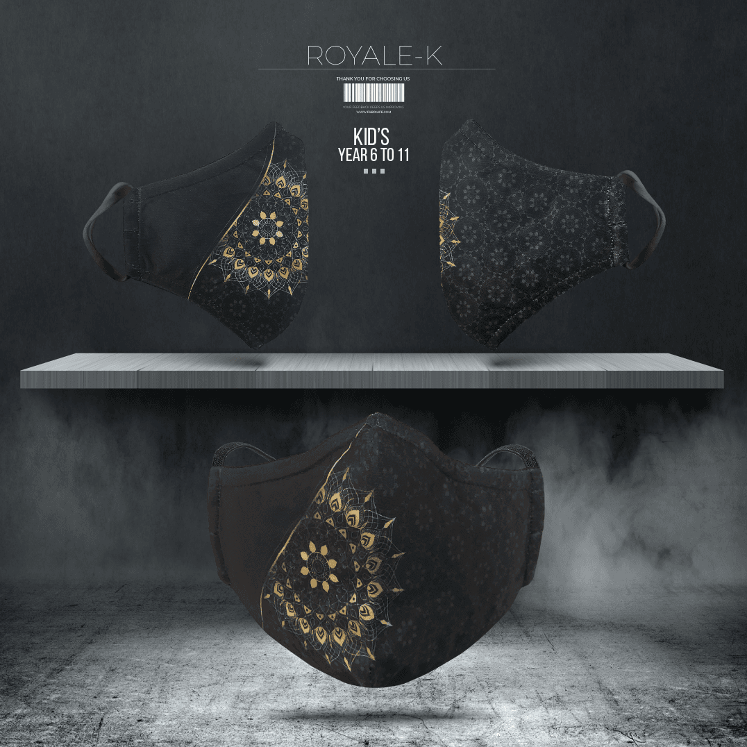 Fabrilife Kids Premium Mask - Royale
