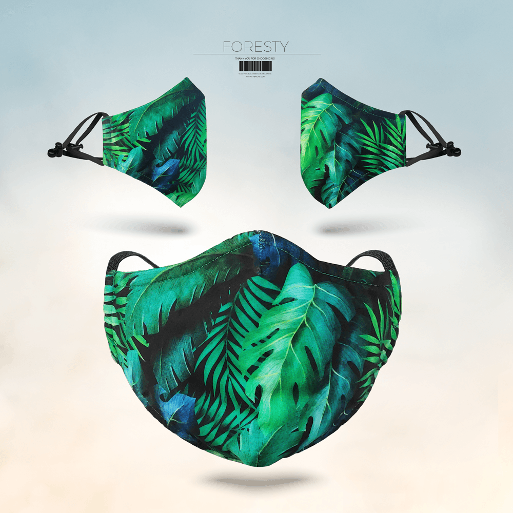 Fabrilife Womens Premium Mask - Foresty