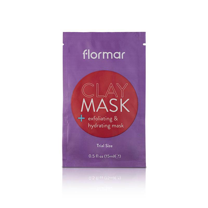 Flormar Exfoliating & Hydrating Clay Mask – 15ml