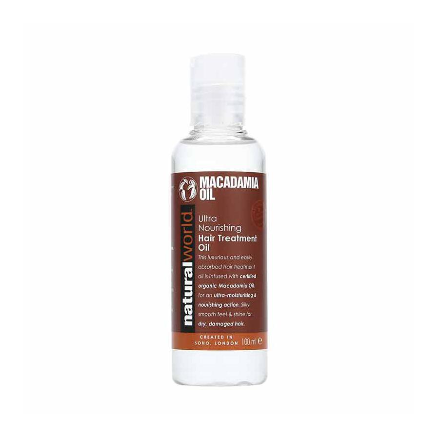 Natural World Macadamia Oil – 100ml