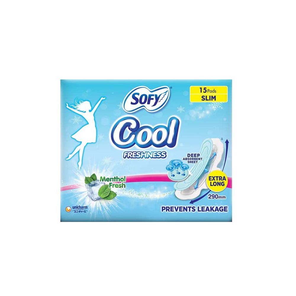 Sofy Sanitary Napkin Cool Ex.Long 15N
