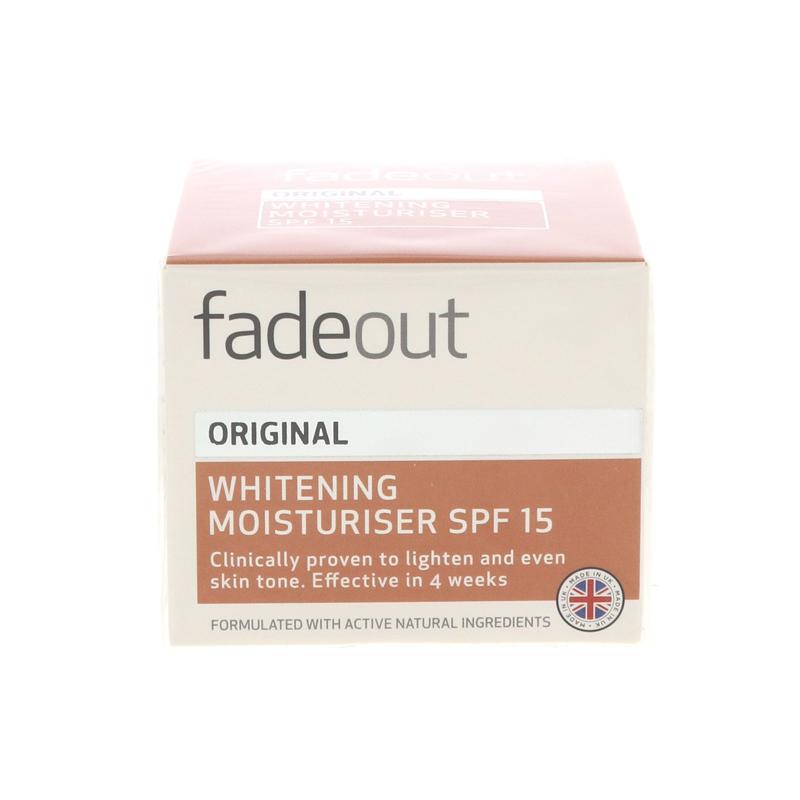 Fadeout Original Whitening Moisturiser SPF15 – 50ml