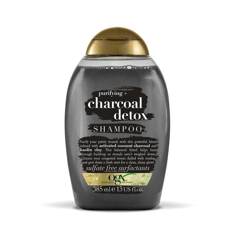 OGX Purifying + Charcoal Detox Shampoo – 385ml
