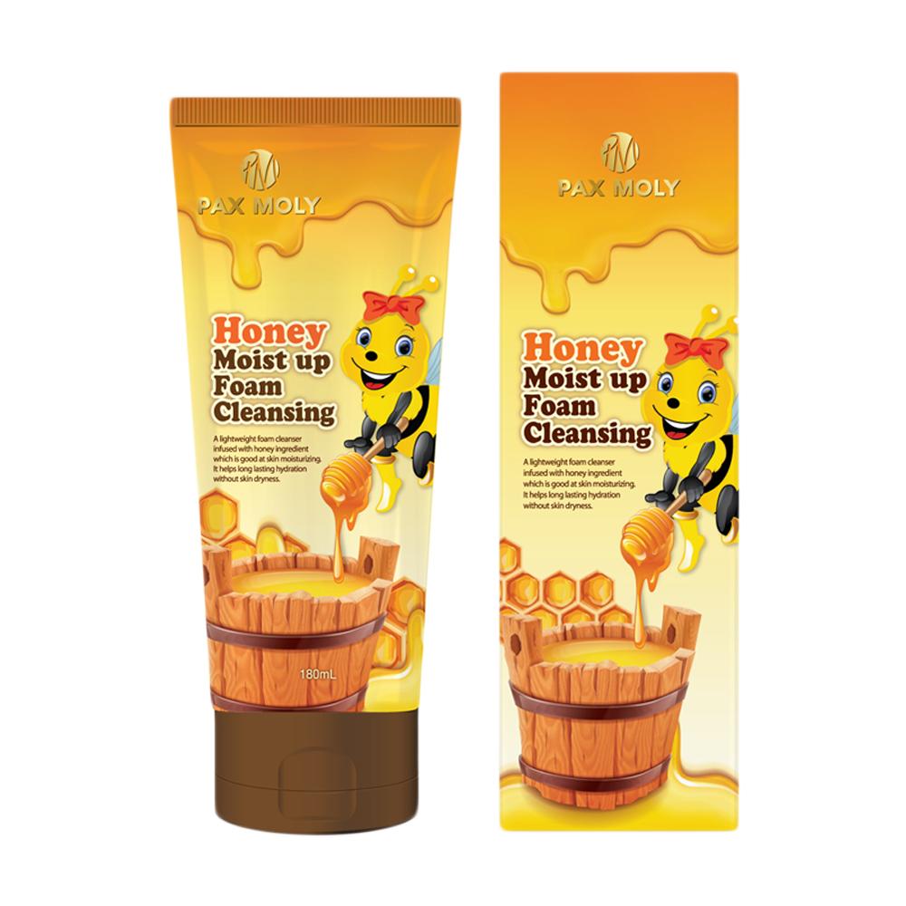 Paxmoly Honey Moist Up Foam Cleansing – Pax Moly – 180ml