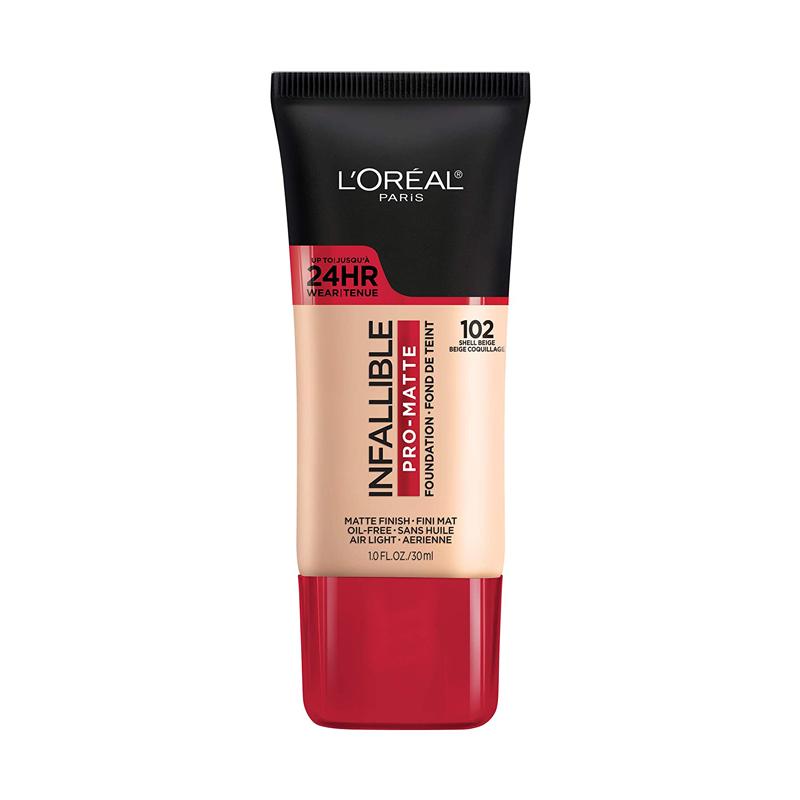 Loreal Infallible Pro Matte Foundation 102 Shell Beige – L'Oreal – 30ml