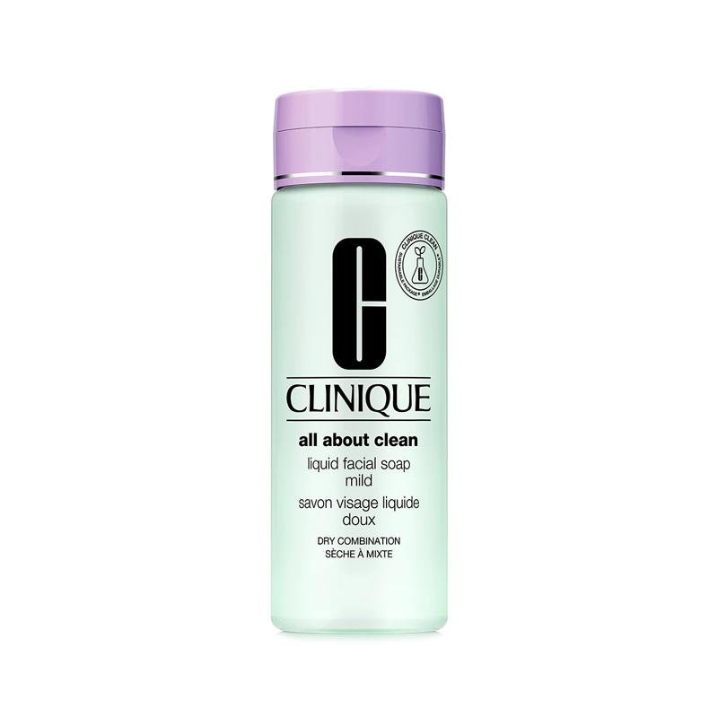 Clinique Liquid Facial Soap Dry Combination – 200ml
