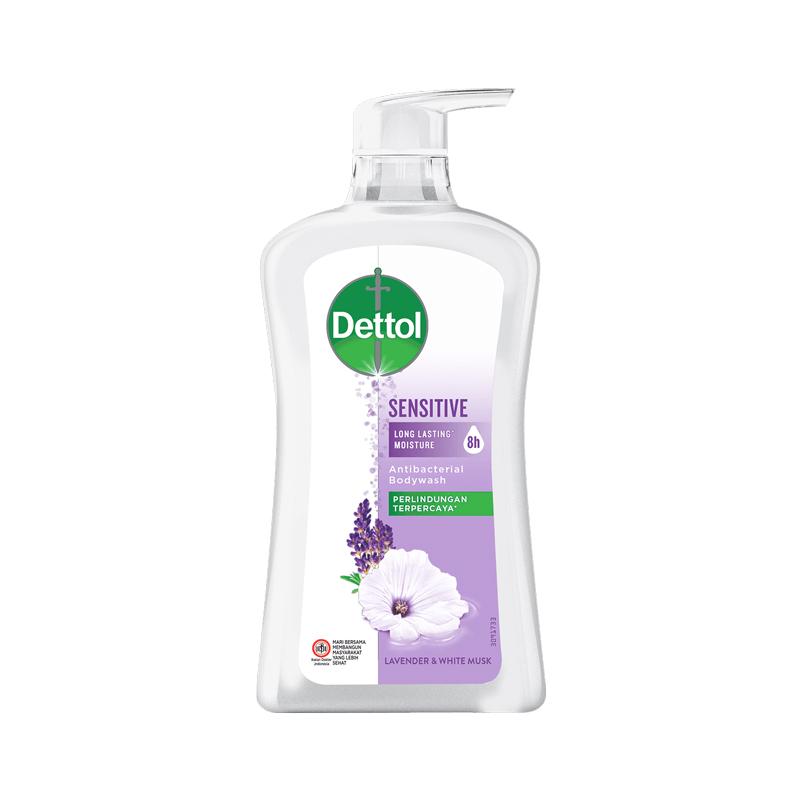 Dettol Sensitive Anti-Bacterial Body Wash - Lavender & White Musk – 625gm