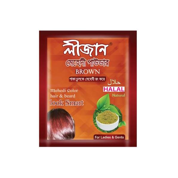 Ligion Mehedi Powder Brown – 10gm